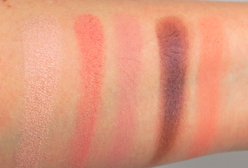 CLARINS Sping Makeup Collection Primer & Palette 4 Couleurs Swatches - Highendlove