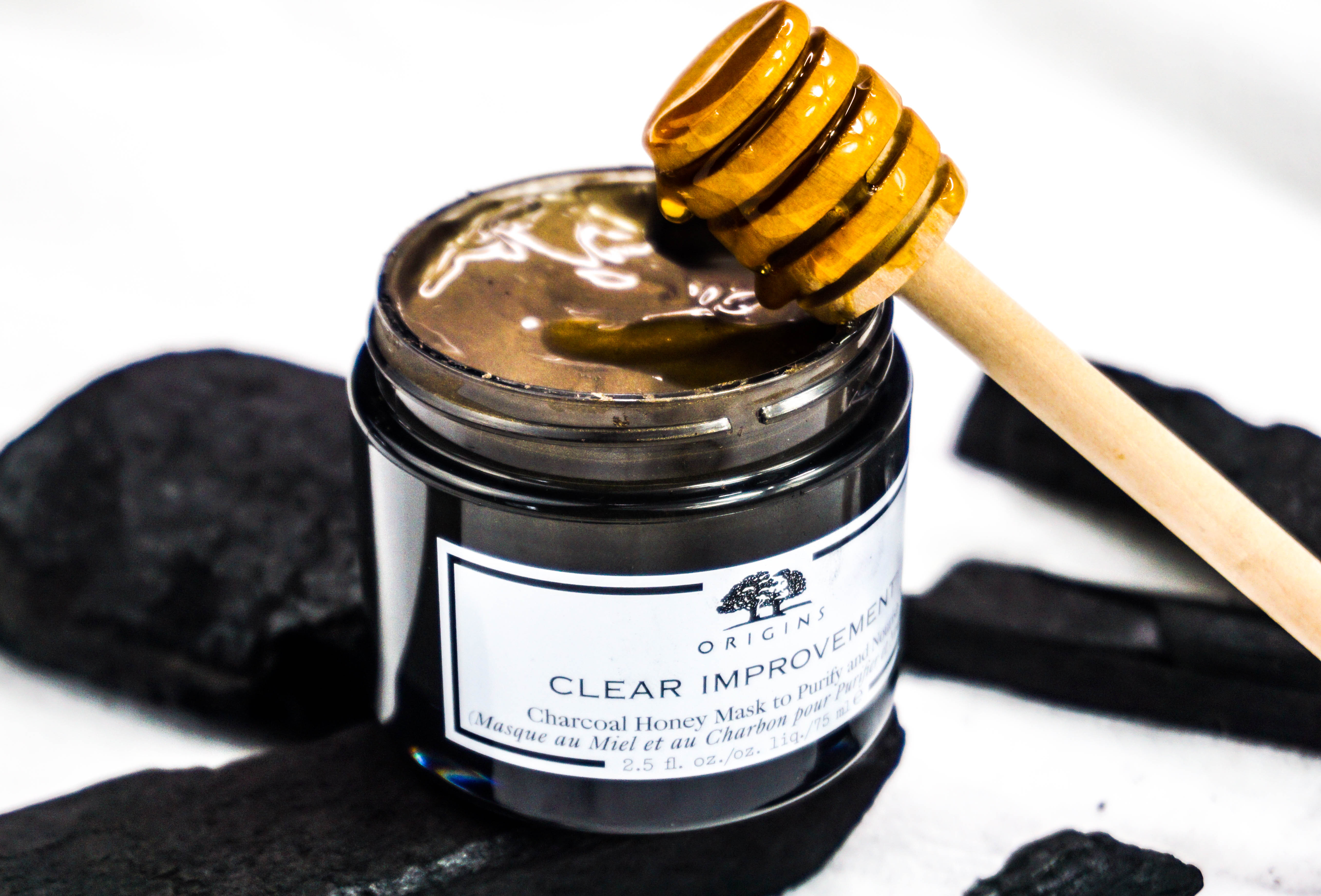 ORIGINS Clear Improvement Charcoal Honey Mask to Purify & Nourish - Highendlove