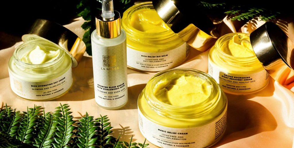 LA MELEA Rich Hydrating Day & Nourishing Night & Magic Relief Cream & Glow Serum - Highendlove